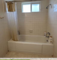 ADA walk-in shower before